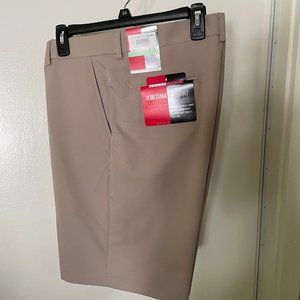 Men's Khaki Short by Grand Slam/Golf Short/Size 34